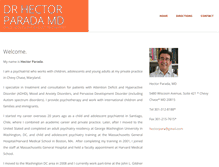 Tablet Screenshot of drhectorparada.com